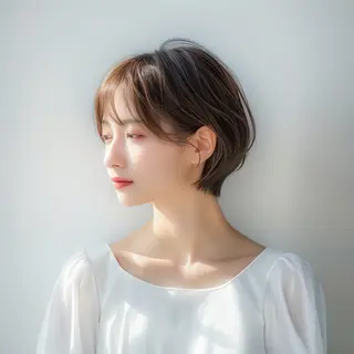 ショート ヘアアレンジ HOME所属・ウツミ ケイタのヘアスタイル