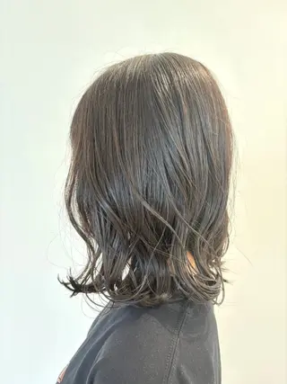 セミロング 馬場 寛之のヘアスタイル