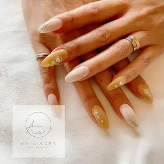 ネイル atelier AURA ｱﾄﾘｴ ｱｳﾗ所属・atelier AURAのネイルデザイン