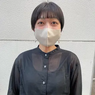 ショート カラー 高橋 みく/ minim 暖色のヘアスタイル