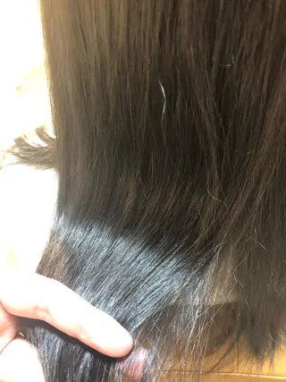 ミディアム 髪質改善縮毛矯正 リピートNo.1米倉のヘアスタイル