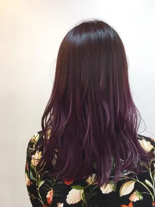 ロング カラー パーマ ヘアアレンジ 高橋 隆一のヘアスタイル