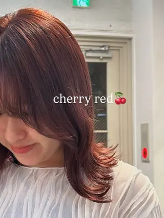 カラー moeka 表参道のヘアスタイル