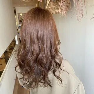 ロング 清原 里菜のヘアスタイル