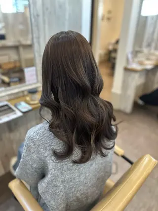 ロング 押川 未羽のヘアスタイル