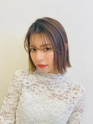 ショート ショート白髪染め無料 ／河瀬謙介のヘアスタイル