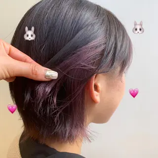 ミディアム カラー EMANON新宿東口所属・新宿駅近♡個室 ♡関口三都季🌜のヘアスタイル