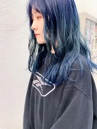 ロング カラー tension 【テンション】のヘアスタイル