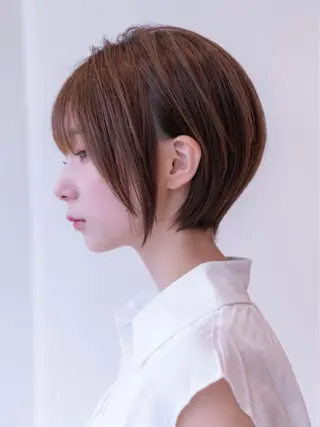 ショート 渋谷ボブ/レイヤー ボブ田中航平のヘアスタイル