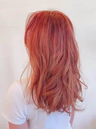 ロング カラー サロンドブーケ所属・河合 紗紀のヘアスタイル