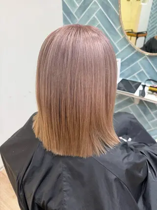 カラー 石川 夢乃のヘアスタイル