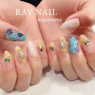 ネイル Arowa 伊田のネイルデザイン