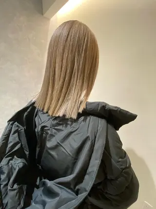 ミディアム カラー LOVESTOIKE 堂本のヘアスタイル