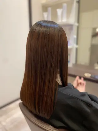 ロング 山下 ちひろのヘアスタイル