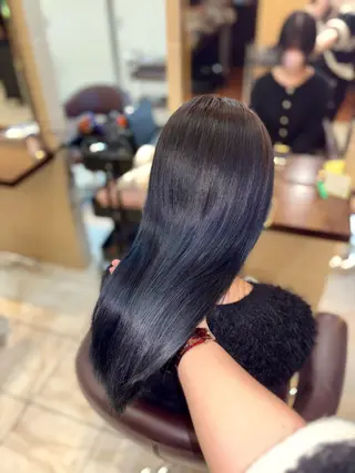 ロング カラー 🎀透明感カラー 🐈ナズナのヘアスタイル