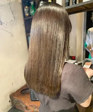セミロング 似合わせカラー🫶 小川千波のヘアスタイル