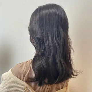 セミロング カラー ノンダメージ 🥑mikubanのヘアスタイル