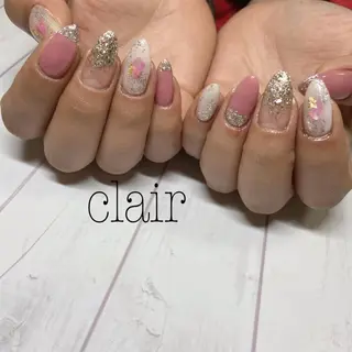 ロング カラー ネイル nail salon LNのネイルデザイン