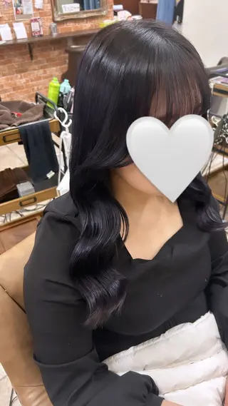 ロング ヘアメイクドールズ所属・dolls Ririkaのヘアスタイル