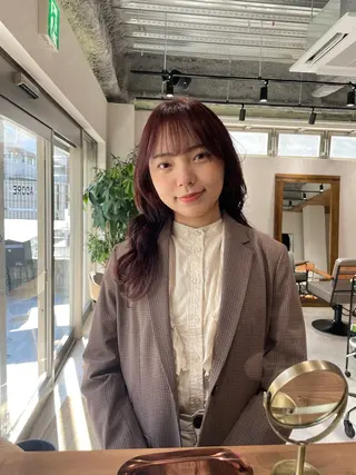 ロング カラー 🍐透明感カラー🍐 レイヤーカットのヘアスタイル