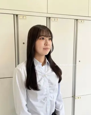 ロング カラー nanaka :のヘアスタイル