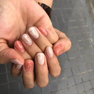 ネイル 中牟田 彩水のネイルデザイン