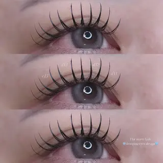 マツエク・マツパ 韓国風束感まつ毛♡ 住道/Reina🎀のマツエク・マツパデザイン
