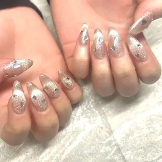 ネイル 中元 月のネイルデザイン