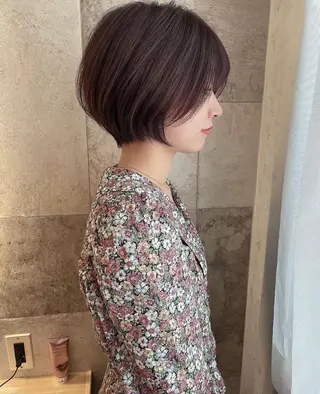 ショート 似合わせレイヤー 髪質改善/柴木琴愛のヘアスタイル