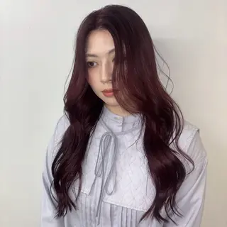 ロング カラー Ren. 🦋デザインカラーのヘアスタイル