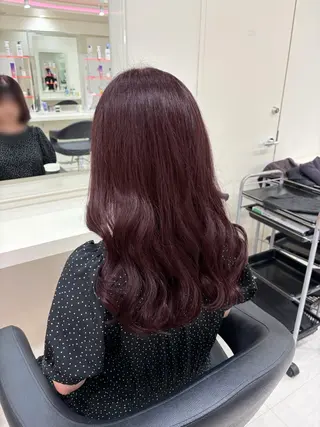 カラー 暖色ガーリーヘア🎀 MEARI🩰のヘアスタイル