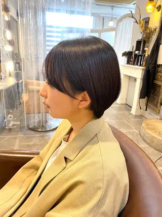 ショート Un  Seul所属・福嶋 愛のヘアスタイル