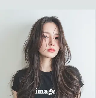 ロング 🌙透明感カラー／ 丁寧施術｜松本のヘアスタイル