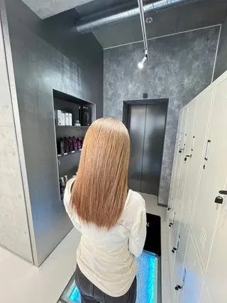 セミロング カラー メンズ特化/パーマ/ 骨格矯正カット/真人のヘアスタイル