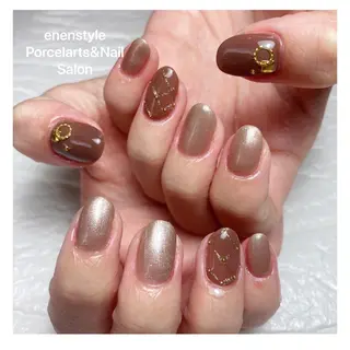 ミディアム ネイル 👑enen style👑のネイルデザイン