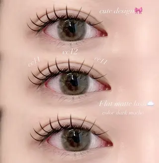 マツエク・マツパ ViSEO Noaのマツエク・マツパデザイン