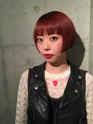 ショート 桑原 菜摘のヘアスタイル