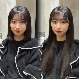 ロング 透明感×髪質改善× エクステそうまのヘアスタイル