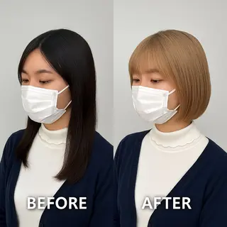 ショート リタッチ港南台所属・Retouch 港南台のヘアスタイル