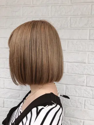 ミディアム ふるはし みなのヘアスタイル