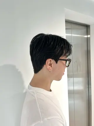 ショート パーマ メンズ 🏆メンズヘア特化 🥇代表りんぺーのヘアスタイル