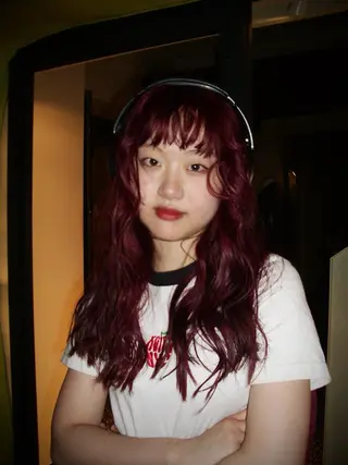 ロング カラー ヘアアレンジ marino マリノのヘアスタイル