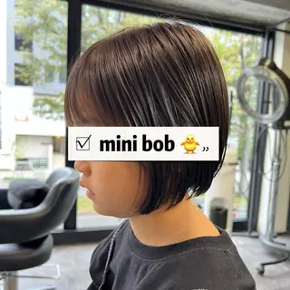 ショート 💘 艶モテ/丁寧 カット💘rina.のヘアスタイル