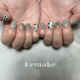 ネイル Giypsē所属・Runa ☽のネイルデザイン