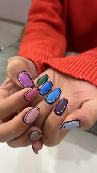ネイル wooone所属・鶴橋wooone nail.rieのネイルデザイン