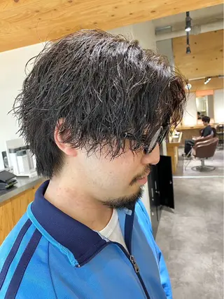 パーマ メンズ メンズカラー特化🔥 立川No.1🍀︎✨のヘアスタイル