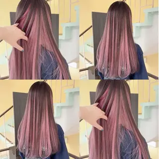 カラー 渋谷:インナーカラー ／🍒エリカ🍒のヘアスタイル