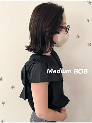 ミディアム カラー salon AKIRA所属・市川 千夏のヘアスタイル