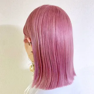 ミディアム カラー 店舗指名No.1 吉岡　弘のヘアスタイル