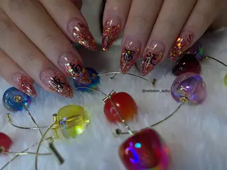 ネイル Spiky とうげ ふうかのネイルデザイン